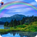 mountain spring live wallpaper android application logo